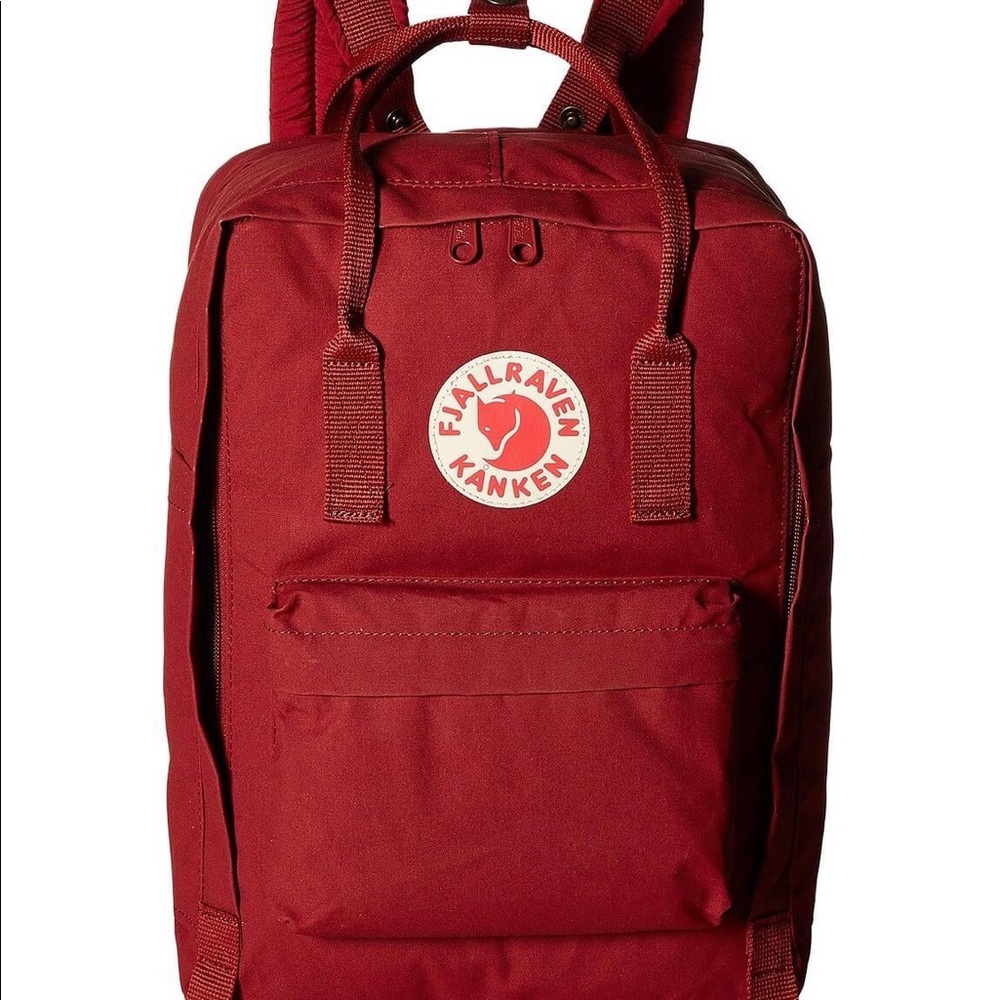 red laptop kanken